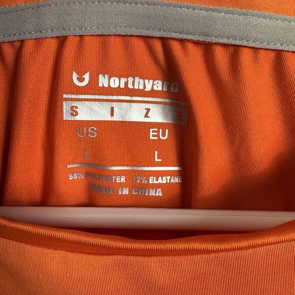 Northyard L Mens T Shirt Athletic Stretch Performance, Athleisure, Workout Wear - Picture 4 of 6